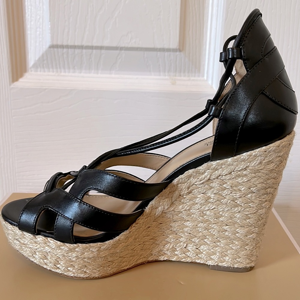 Michael Kors Mirabel Wedge (black) - Picture 2 of 8